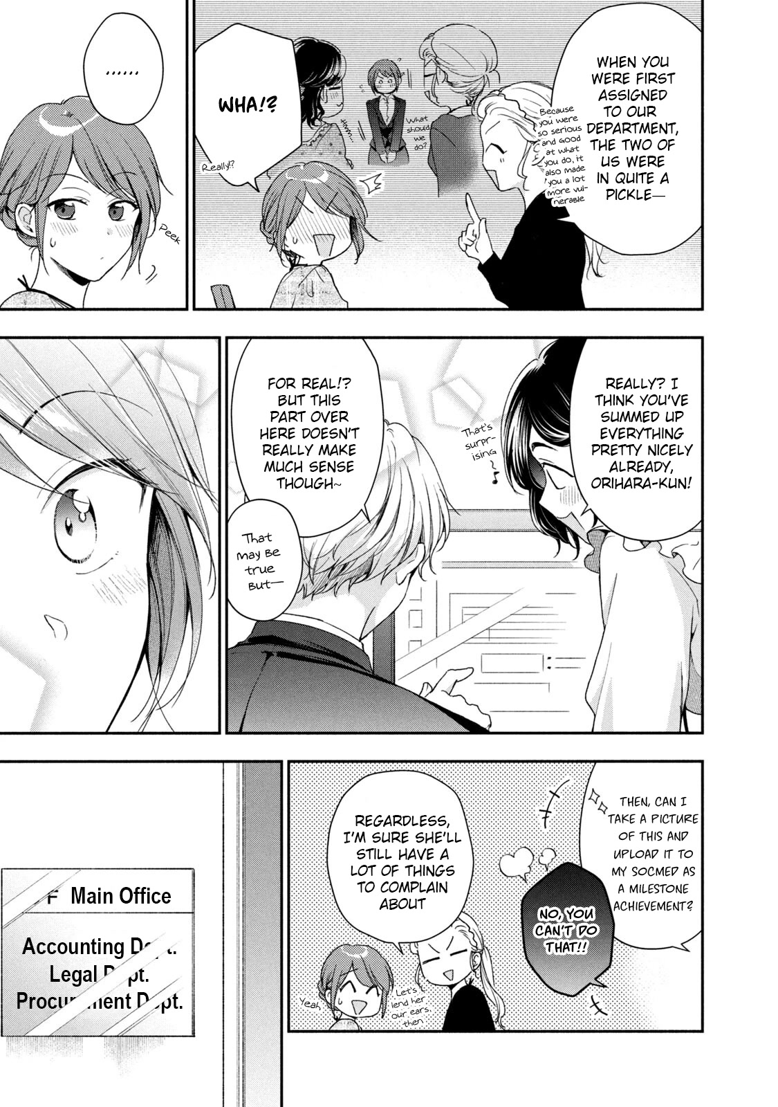 Kono Kaisha ni Suki na Hito ga Imasu Chapter 59 page 3 - Chapter 59: A Hard Struggle