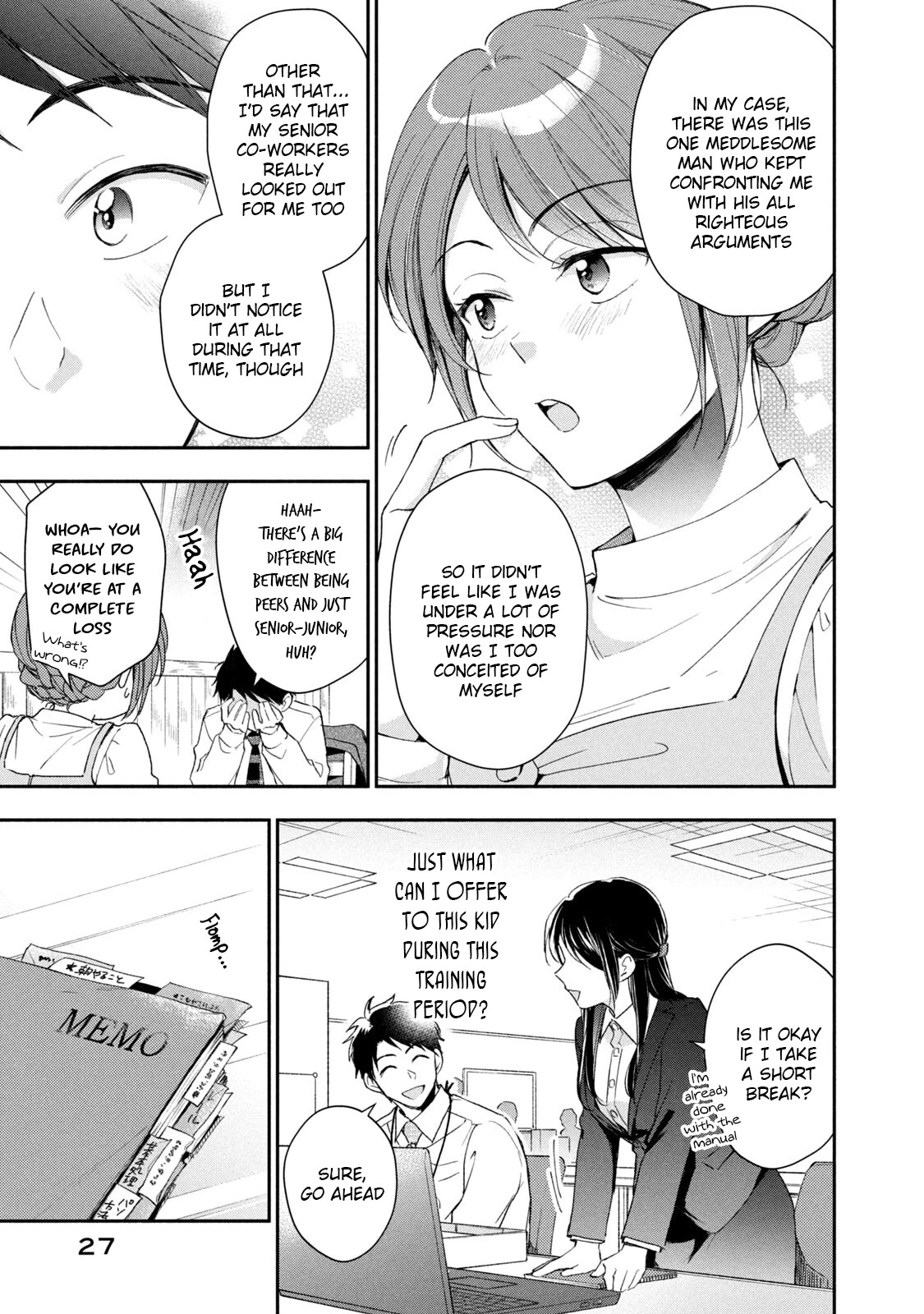 Kono Kaisha ni Suki na Hito ga Imasu Chapter 59 page 9 - Chapter 59: A Hard Struggle