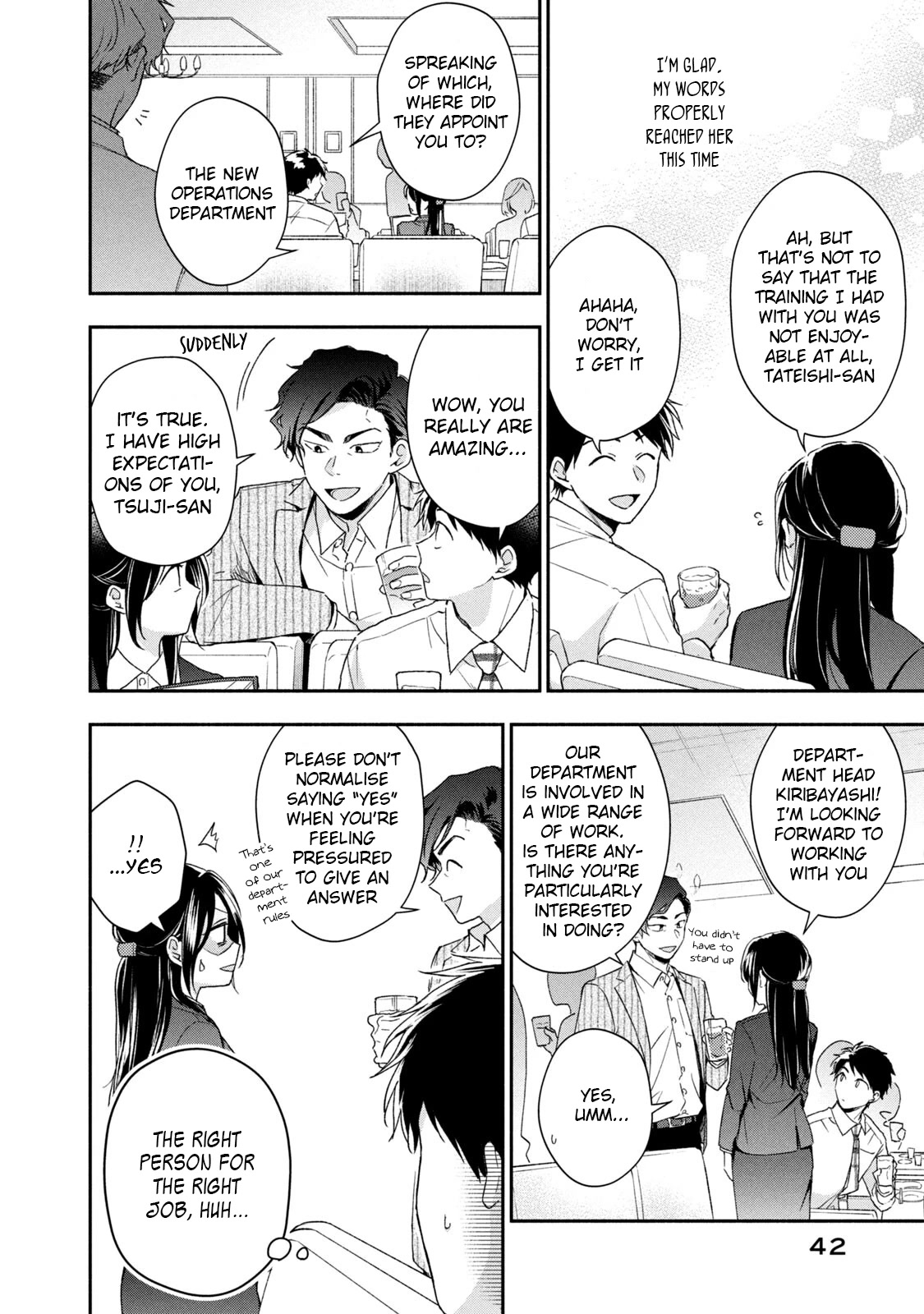 Kono Kaisha ni Suki na Hito ga Imasu Chapter 60 page 10 - Chapter 60: Starting Line