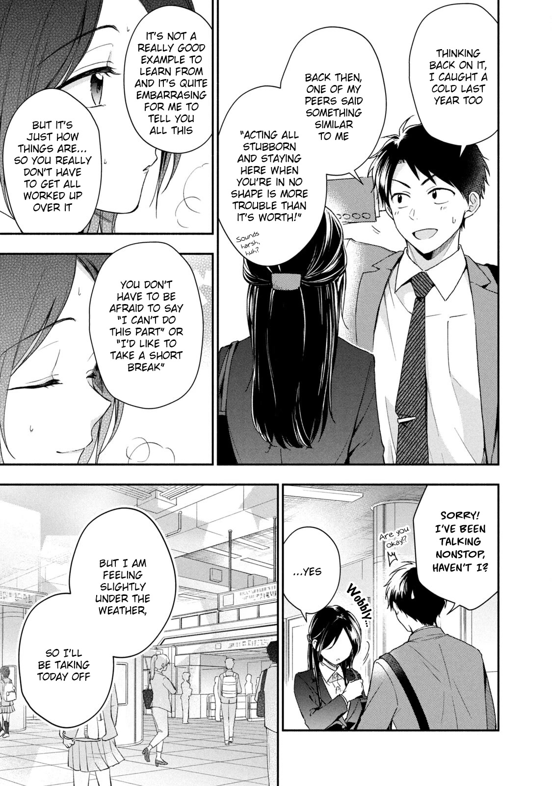 Kono Kaisha ni Suki na Hito ga Imasu Chapter 60 page 5 - Chapter 60: Starting Line