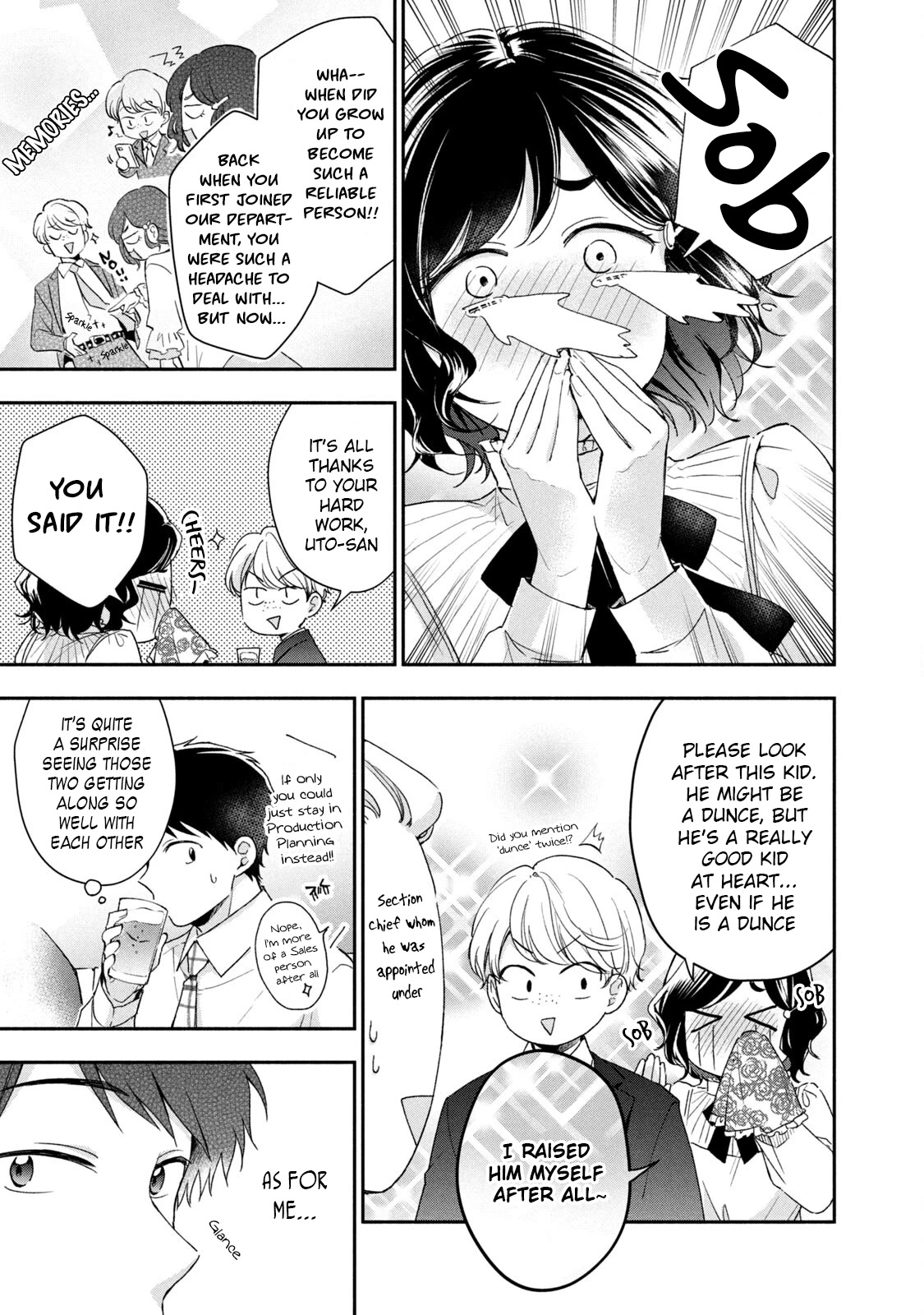Kono Kaisha ni Suki na Hito ga Imasu Chapter 60 page 7 - Chapter 60: Starting Line