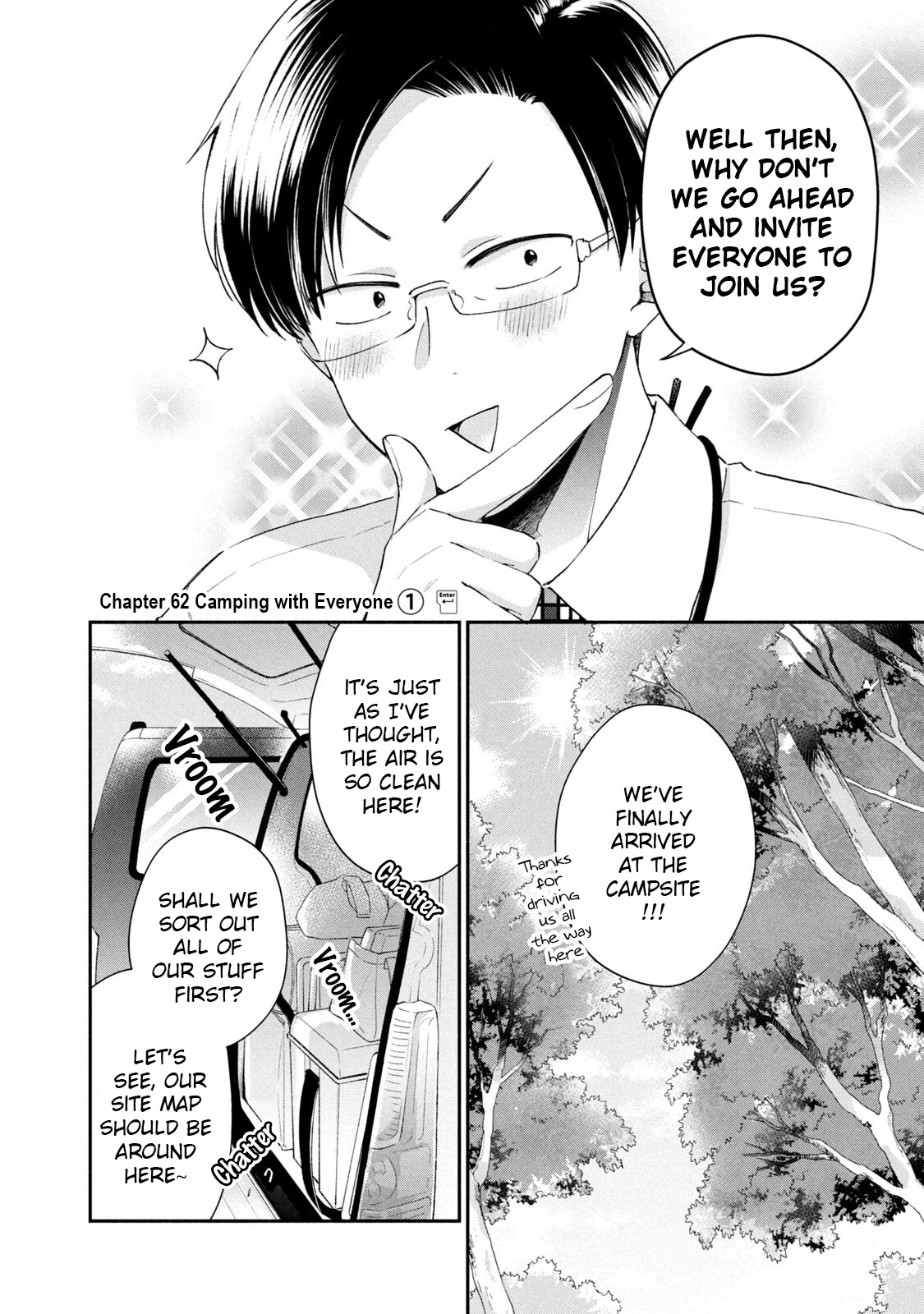 Kono Kaisha ni Suki na Hito ga Imasu Chapter 62 page 2 - Chapter 62: Camping with Everyone ①