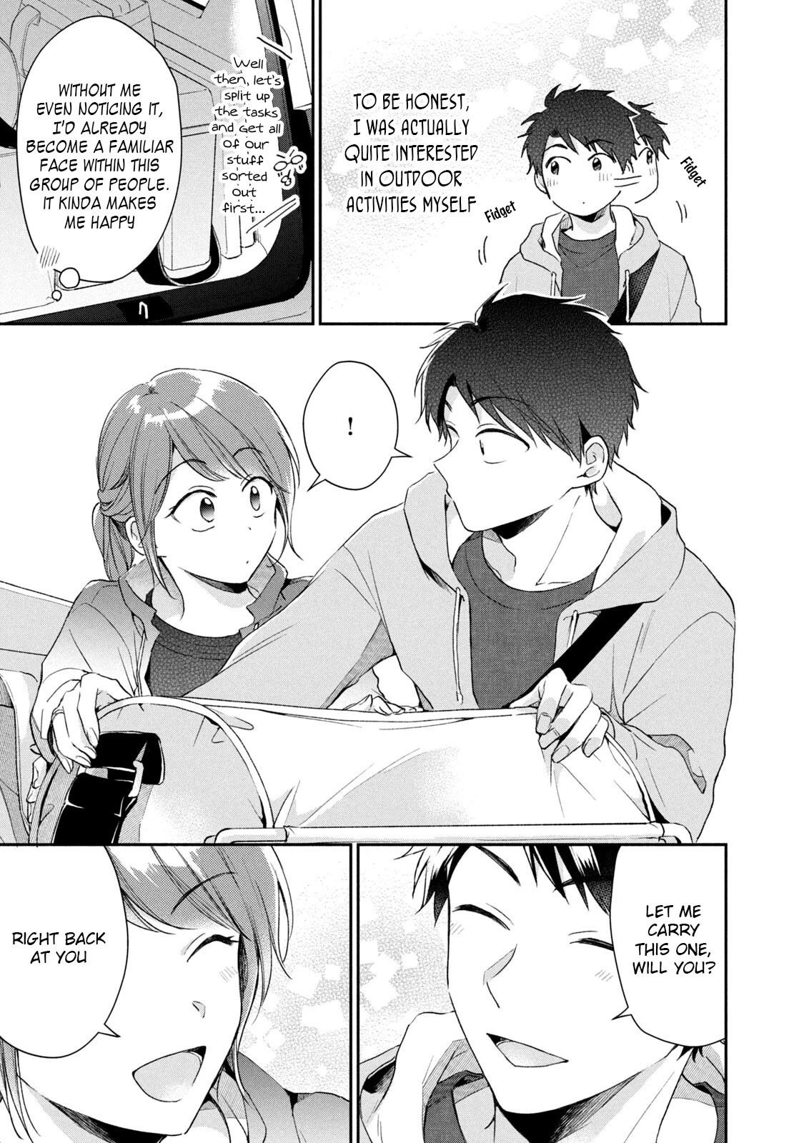 Kono Kaisha ni Suki na Hito ga Imasu Chapter 62 page 5 - Chapter 62: Camping with Everyone ①