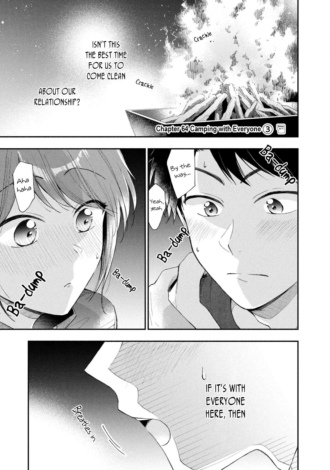 Kono Kaisha ni Suki na Hito ga Imasu Chapter 64 page 1 - Chapter 64: Camping with Everyone ③