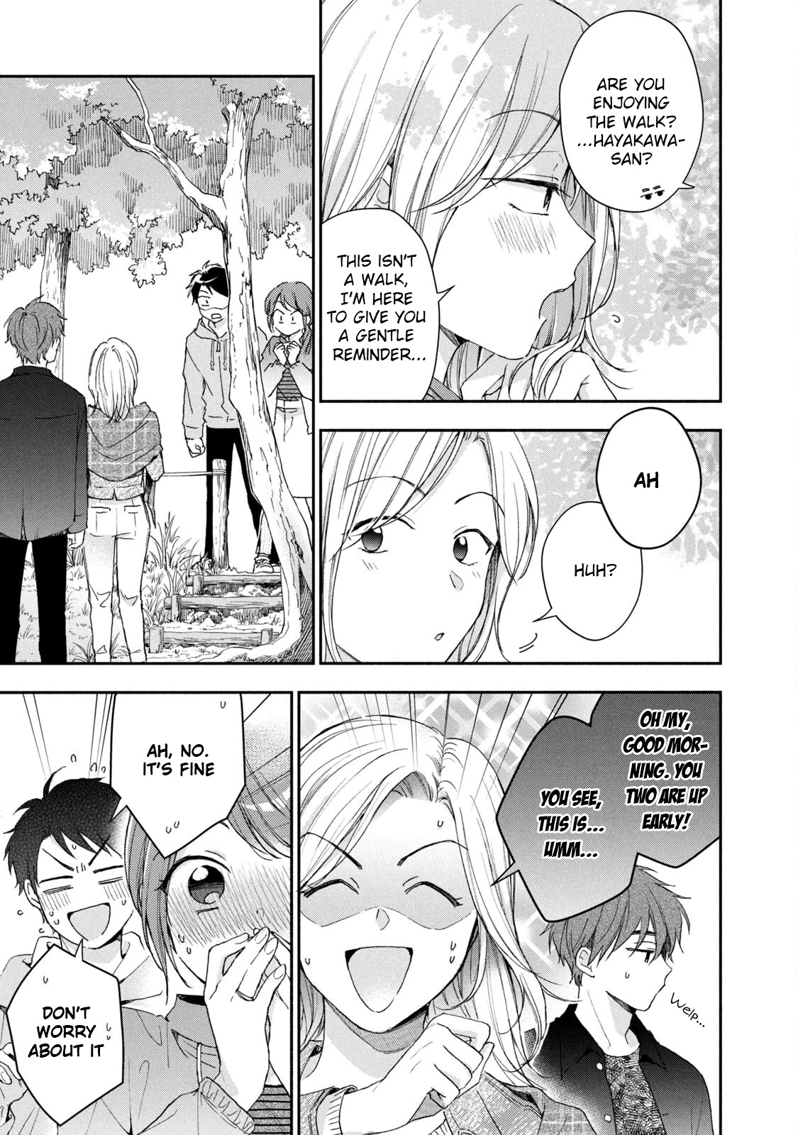 Kono Kaisha ni Suki na Hito ga Imasu Chapter 64 page 11 - Chapter 64: Camping with Everyone ③