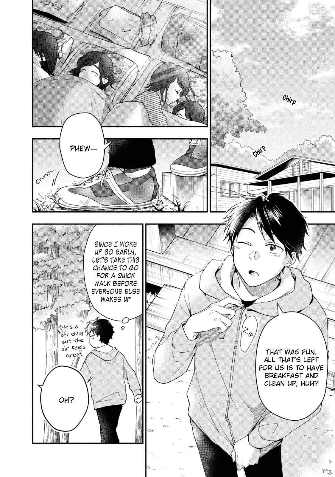Kono Kaisha ni Suki na Hito ga Imasu Chapter 64 page 6 - Chapter 64: Camping with Everyone ③