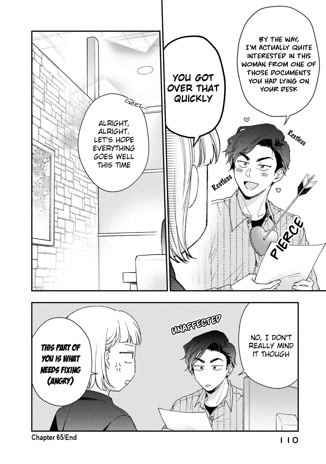 Kono Kaisha ni Suki na Hito ga Imasu Chapter 65 page 12 - Chapter 65: Love Is Hard for Department Head