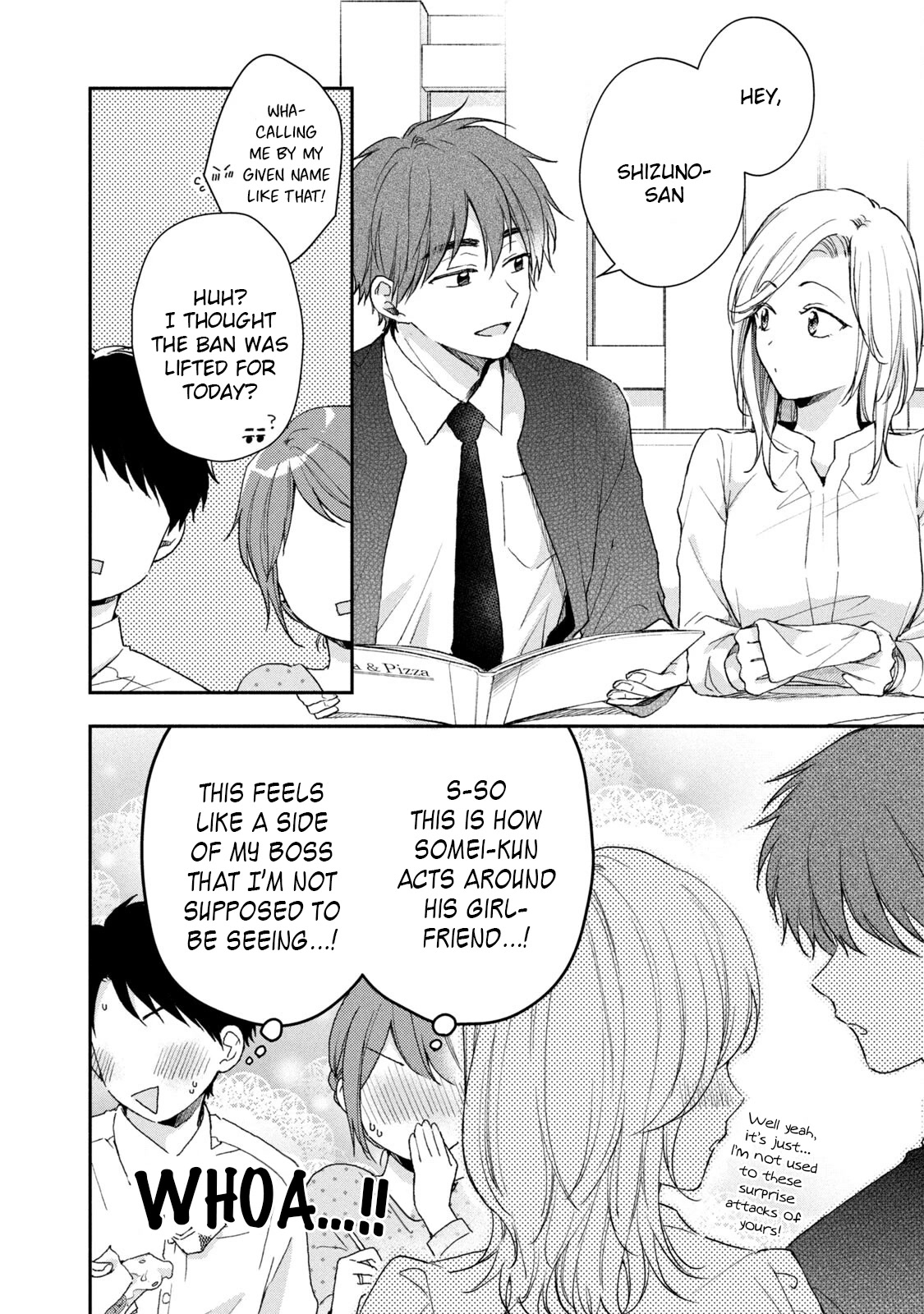 Kono Kaisha ni Suki na Hito ga Imasu Chapter 66 page 4 - Chapter 66: First Time Sharing Love Stories