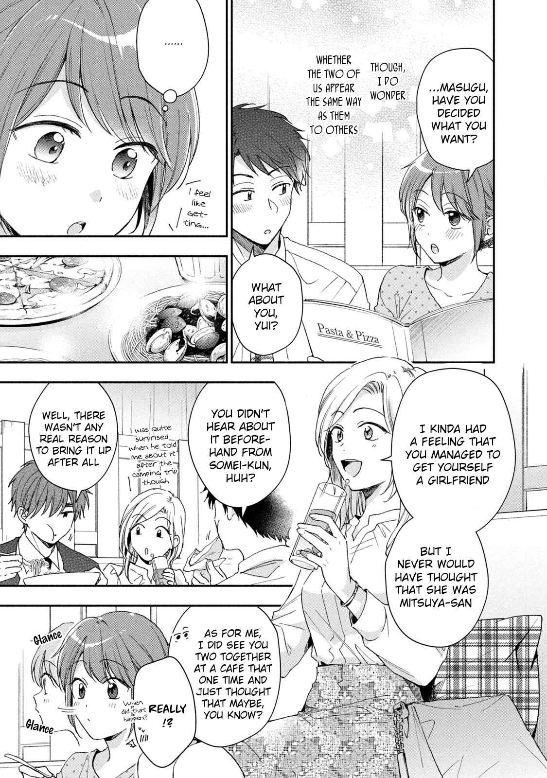 Kono Kaisha ni Suki na Hito ga Imasu Chapter 66 page 5 - Chapter 66: First Time Sharing Love Stories