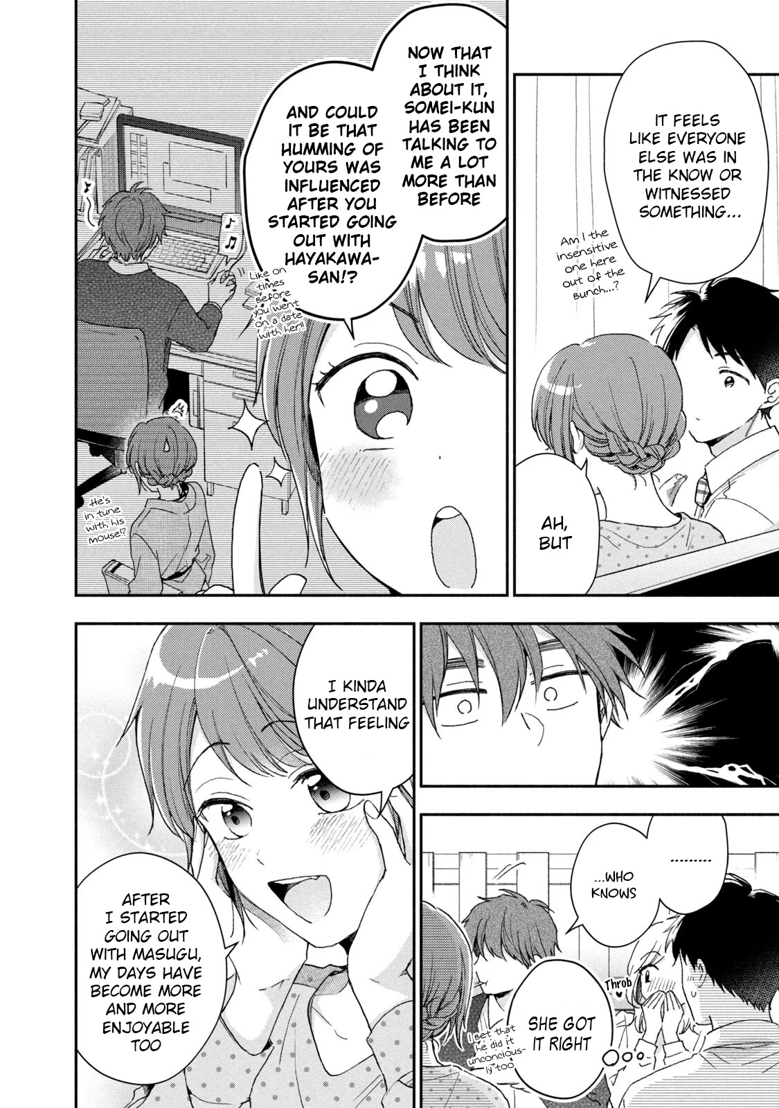 Kono Kaisha ni Suki na Hito ga Imasu Chapter 66 page 6 - Chapter 66: First Time Sharing Love Stories