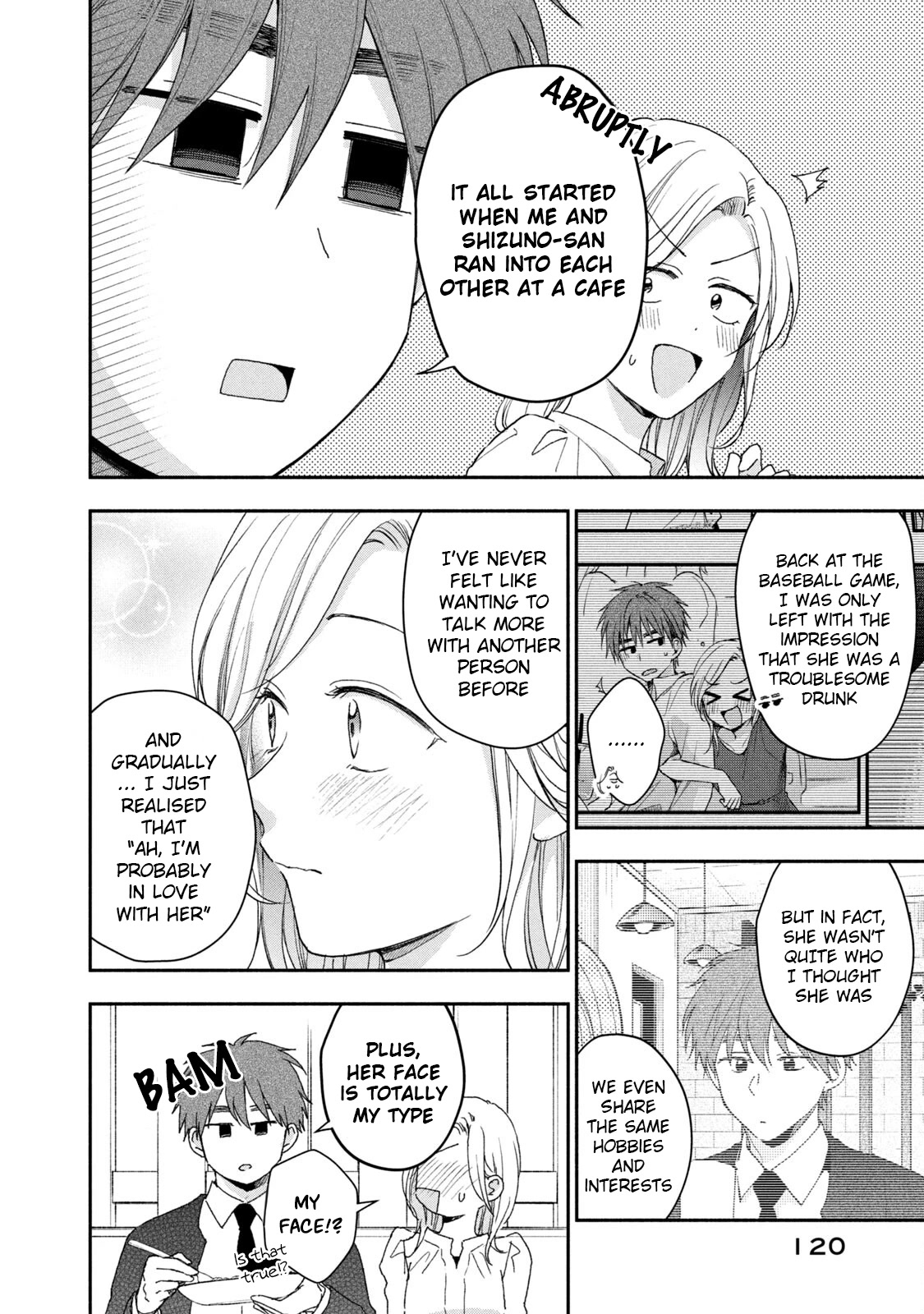 Kono Kaisha ni Suki na Hito ga Imasu Chapter 66 page 8 - Chapter 66: First Time Sharing Love Stories
