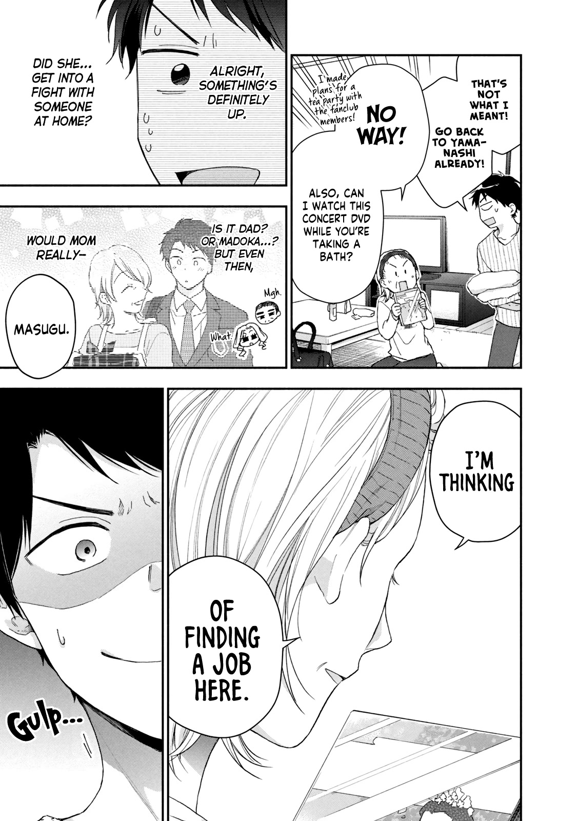Kono Kaisha ni Suki na Hito ga Imasu Chapter 67 page 11 - Chapter 67: An Intrusion From Mom — Part 1