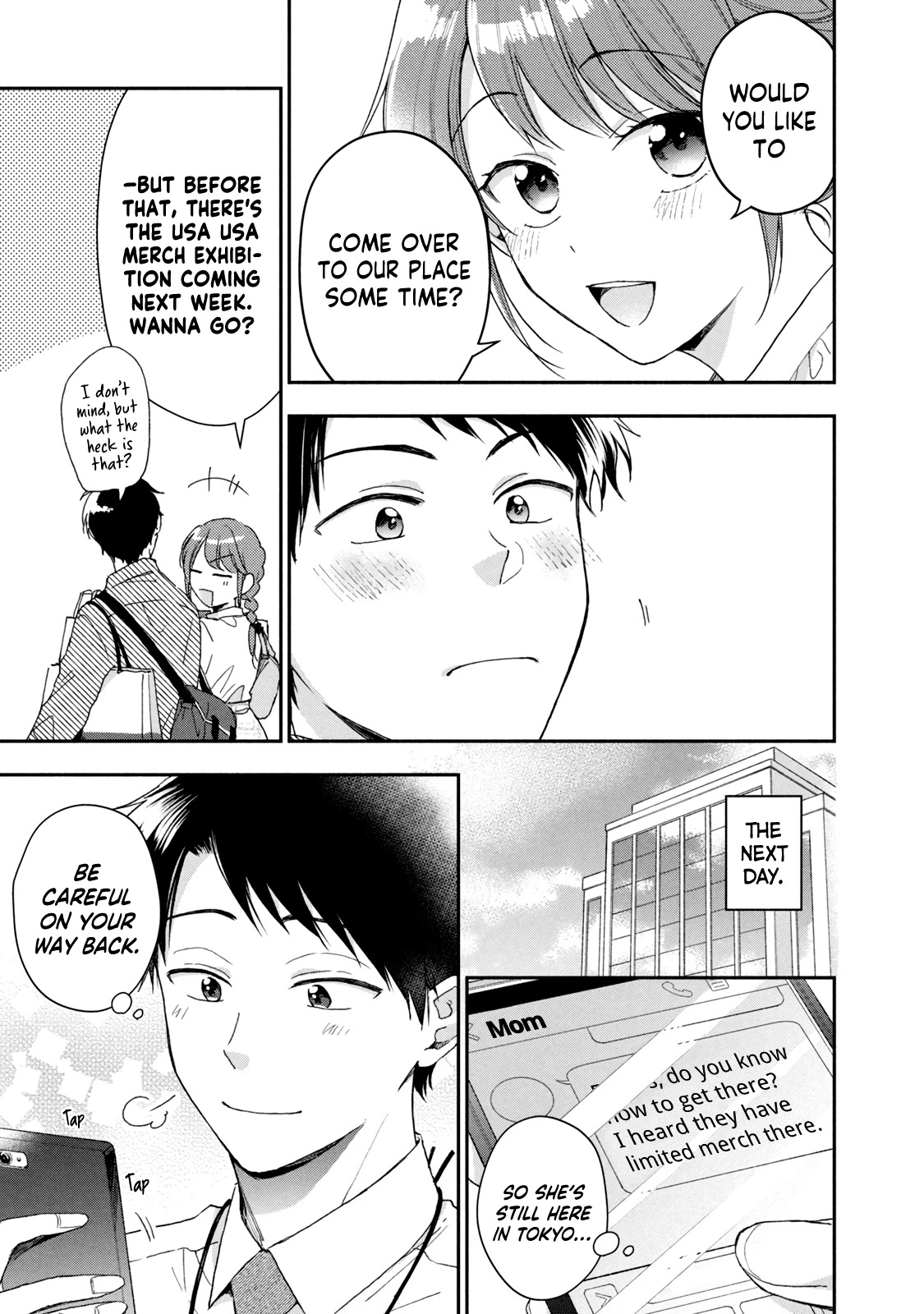 Kono Kaisha ni Suki na Hito ga Imasu Chapter 67 page 7 - Chapter 67: An Intrusion From Mom — Part 1