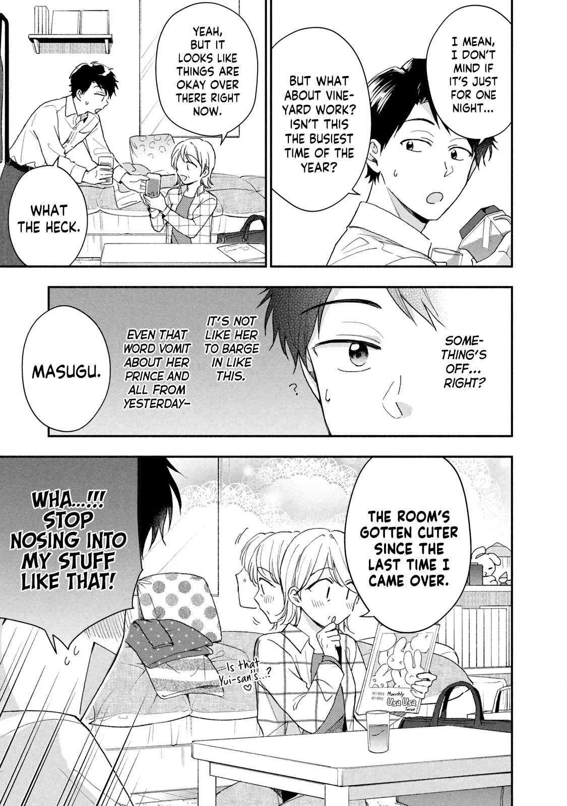 Kono Kaisha ni Suki na Hito ga Imasu Chapter 67 page 9 - Chapter 67: An Intrusion From Mom — Part 1