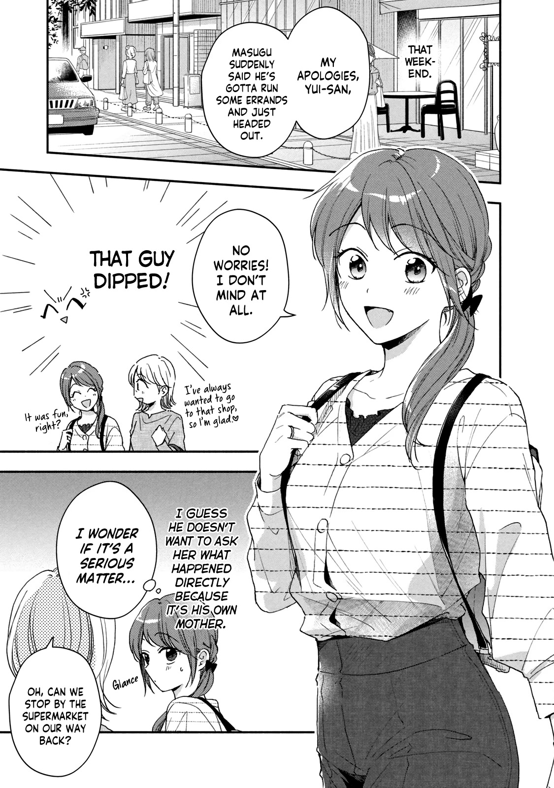 Kono Kaisha ni Suki na Hito ga Imasu Chapter 68 page 11 - Chapter 68: An Intrusion From Mom — Part 2