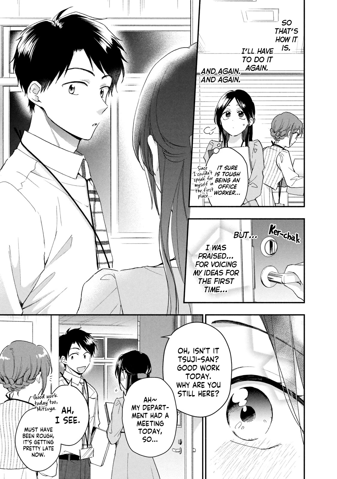 Kono Kaisha ni Suki na Hito ga Imasu Chapter 72 page 11 - Chapter 72: Tsuji-san's Worries