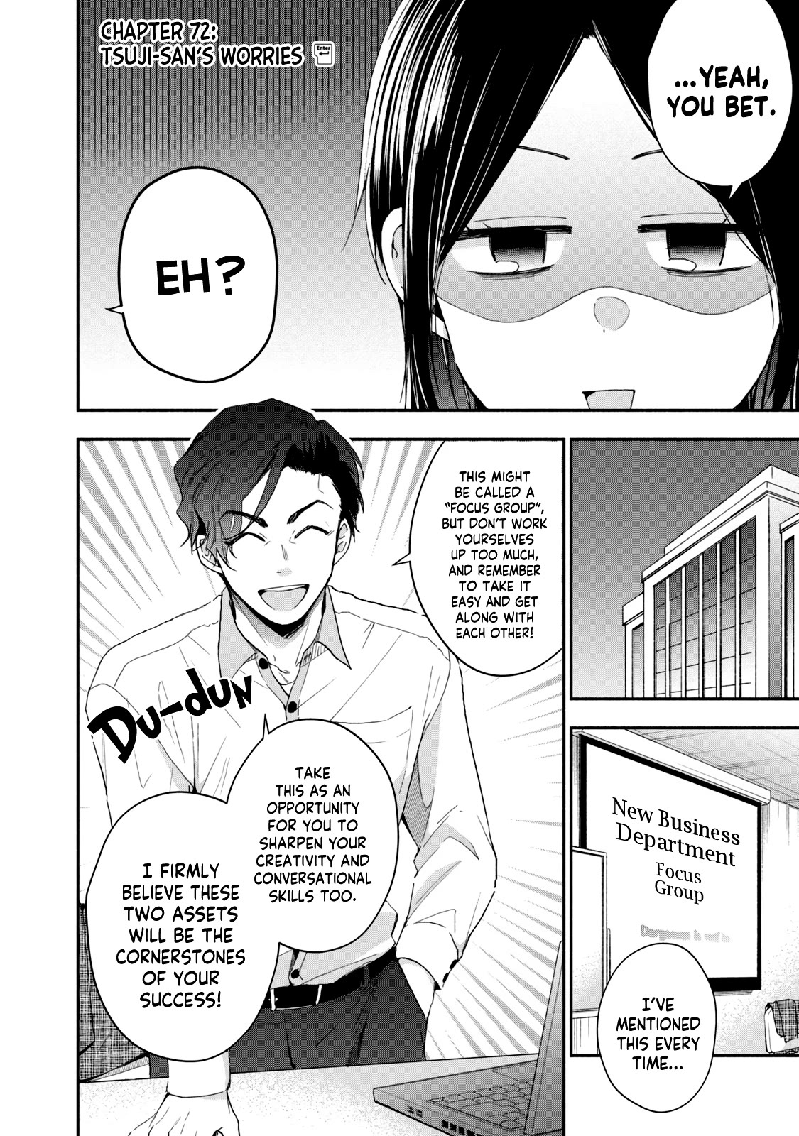 Kono Kaisha ni Suki na Hito ga Imasu Chapter 72 page 2 - Chapter 72: Tsuji-san's Worries