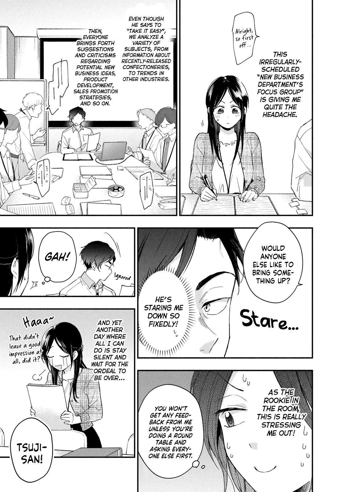 Kono Kaisha ni Suki na Hito ga Imasu Chapter 72 page 3 - Chapter 72: Tsuji-san's Worries