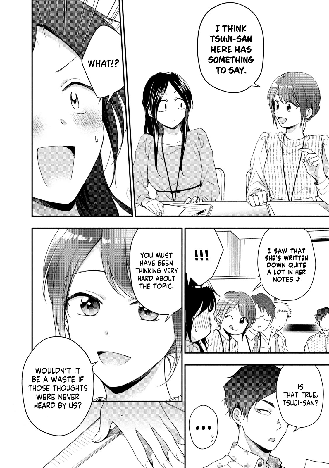 Kono Kaisha ni Suki na Hito ga Imasu Chapter 72 page 8 - Chapter 72: Tsuji-san's Worries