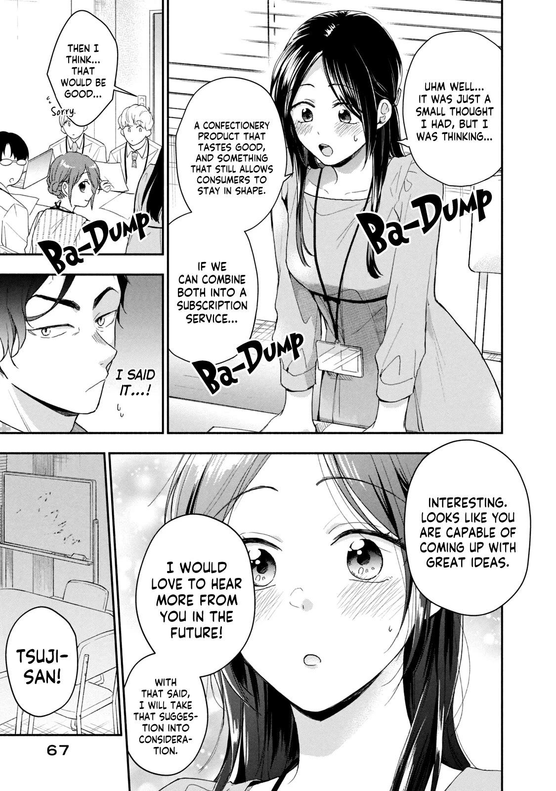 Kono Kaisha ni Suki na Hito ga Imasu Chapter 72 page 9 - Chapter 72: Tsuji-san's Worries
