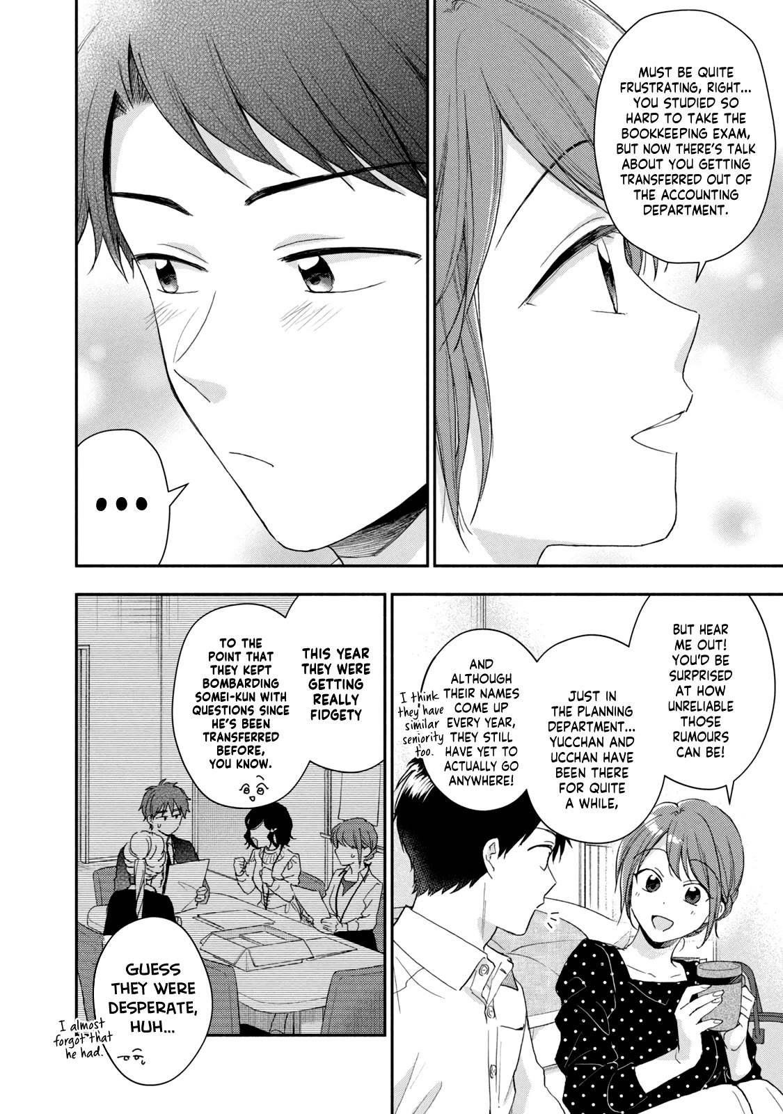 Kono Kaisha ni Suki na Hito ga Imasu Chapter 74 page 10 - Chapter 74: A Personnel Change — Part 1