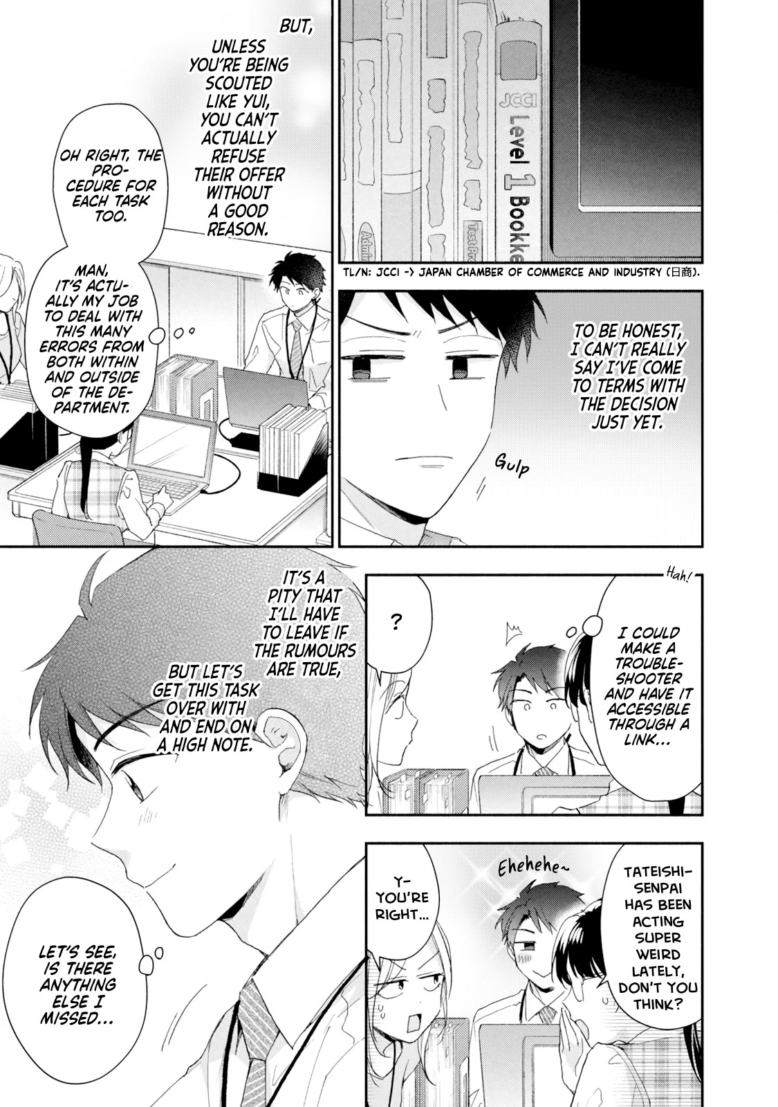 Kono Kaisha ni Suki na Hito ga Imasu Chapter 75 page 5 - Chapter 75: A Personnel Change!? – Part 2