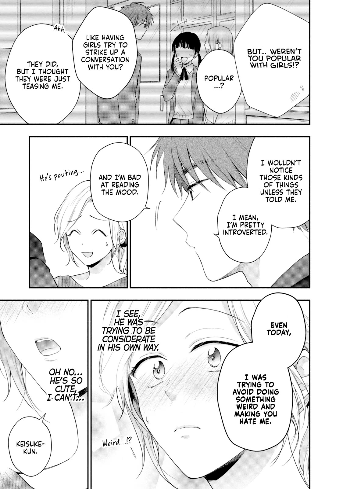 Kono Kaisha ni Suki na Hito ga Imasu Chapter 77.5 page 5 - Chapter 77.5: Omake - Our Pace