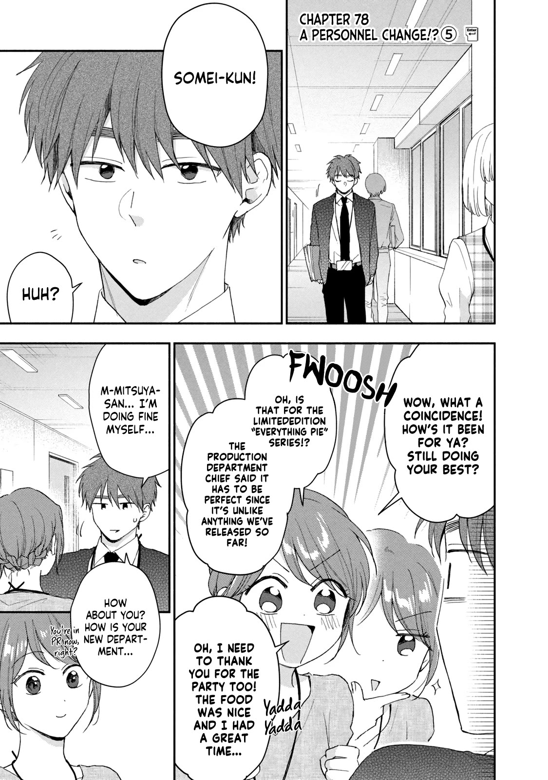 Kono Kaisha ni Suki na Hito ga Imasu Chapter 78 page 6 - Chapter 78: A Personnel Change!? — Part 5
