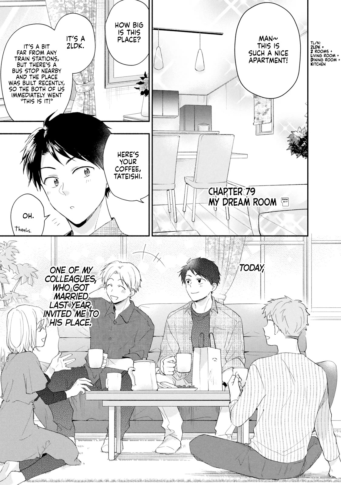 Kono Kaisha ni Suki na Hito ga Imasu Chapter 79 page 1 - Chapter 79: My Dream Room