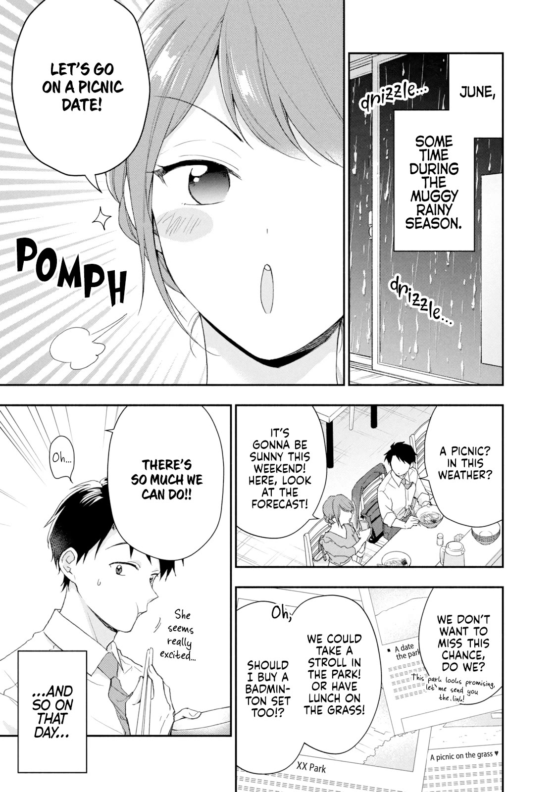 Kono Kaisha ni Suki na Hito ga Imasu Chapter 80 page 1 - Chapter 80: A Picnic Date