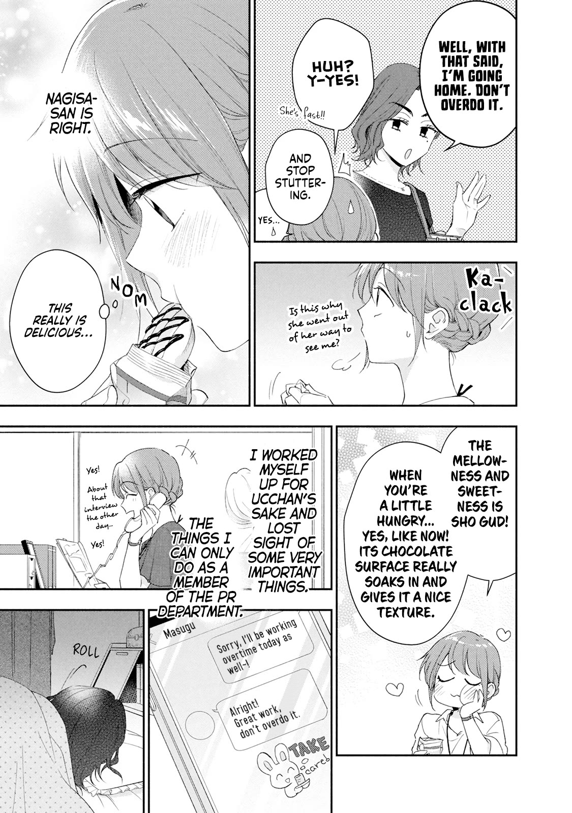 Kono Kaisha ni Suki na Hito ga Imasu Chapter 83 page 9 - Chapter 83: What I Can Do