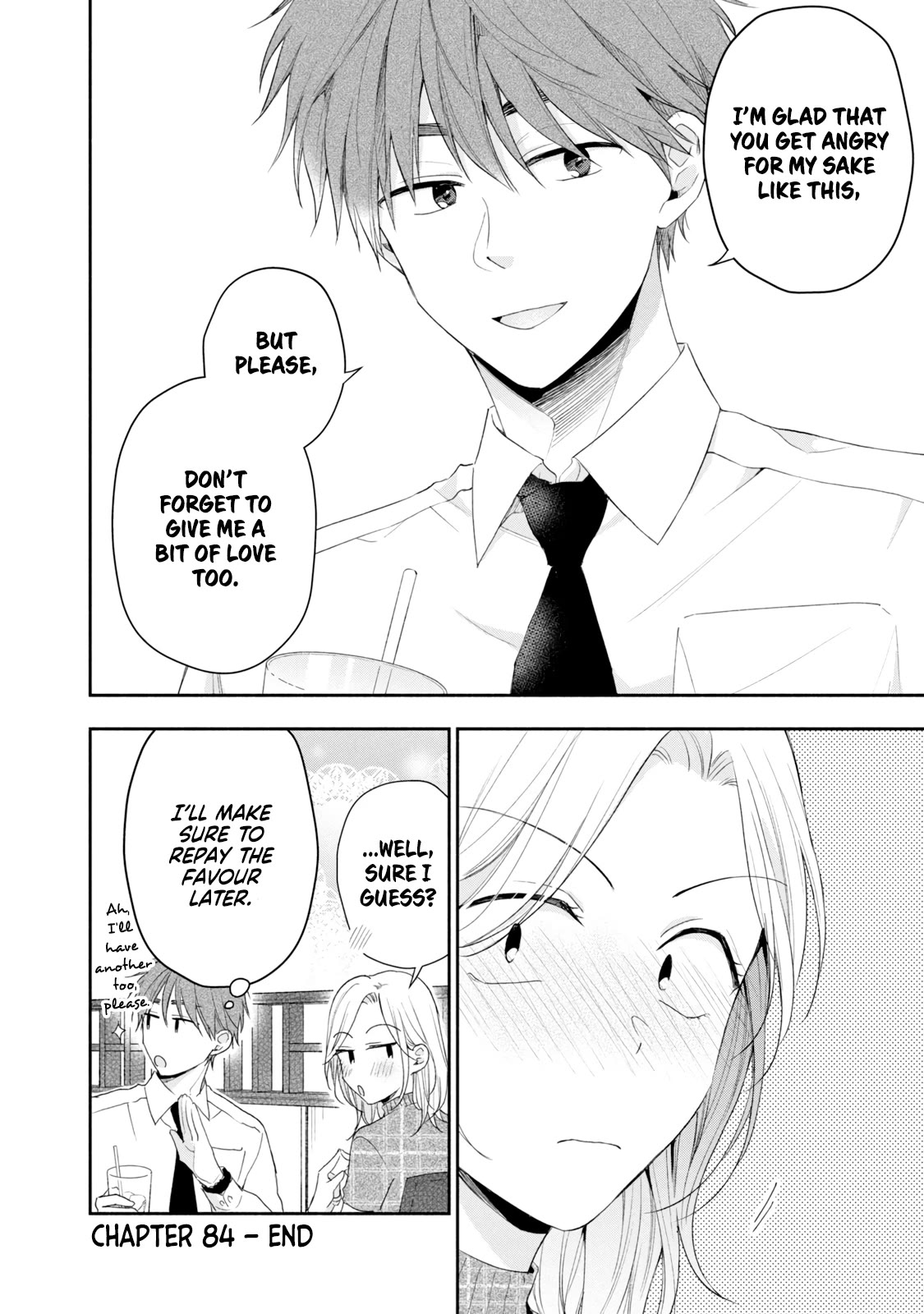 Kono Kaisha ni Suki na Hito ga Imasu Chapter 84 page 12 - Chapter 84: Reason for the Sigh