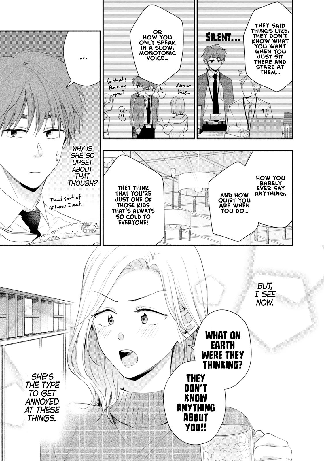 Kono Kaisha ni Suki na Hito ga Imasu Chapter 84 page 9 - Chapter 84: Reason for the Sigh