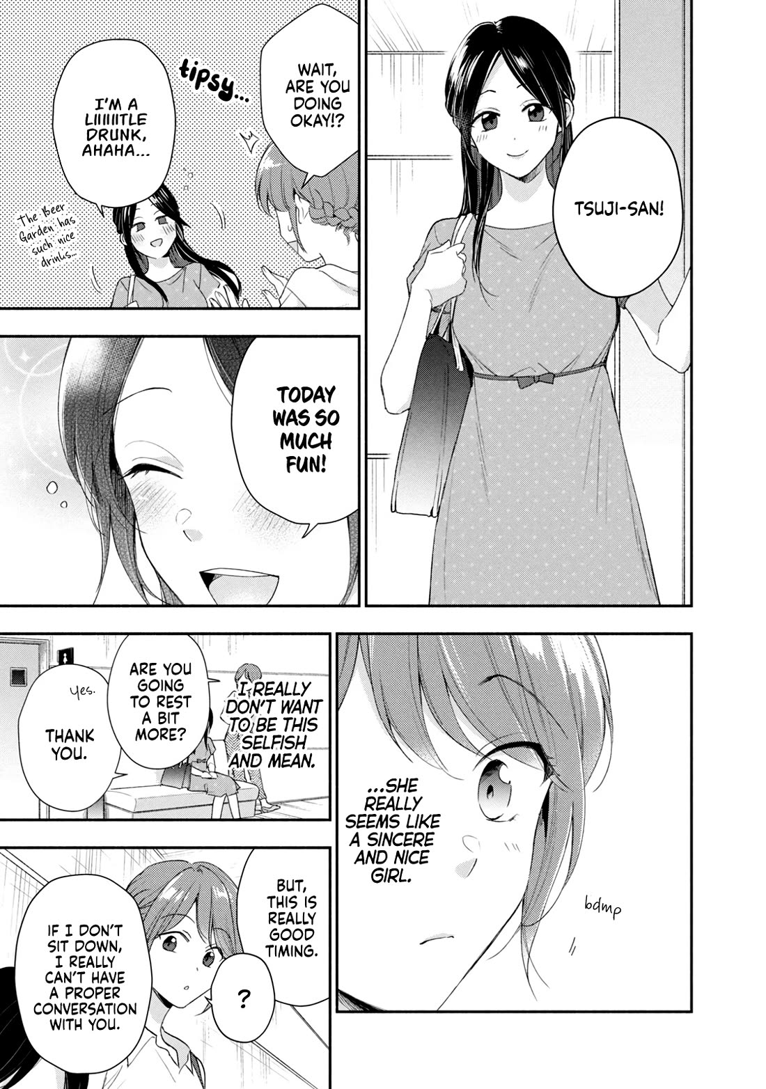 Kono Kaisha ni Suki na Hito ga Imasu Chapter 85 page 11 - Chapter 85: Trouble at the Beer Garden — Part 1