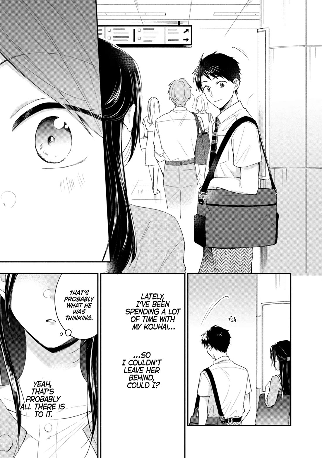 Kono Kaisha ni Suki na Hito ga Imasu Chapter 89 page 11 - Chapter 89: Just a Little Longer