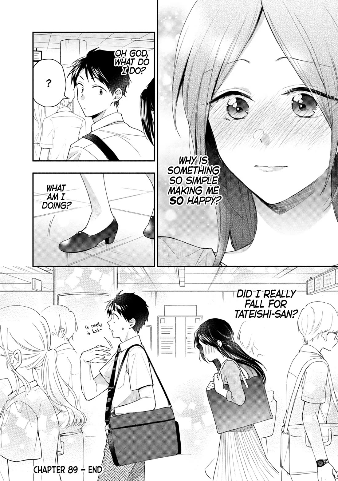 Kono Kaisha ni Suki na Hito ga Imasu Chapter 89 page 12 - Chapter 89: Just a Little Longer
