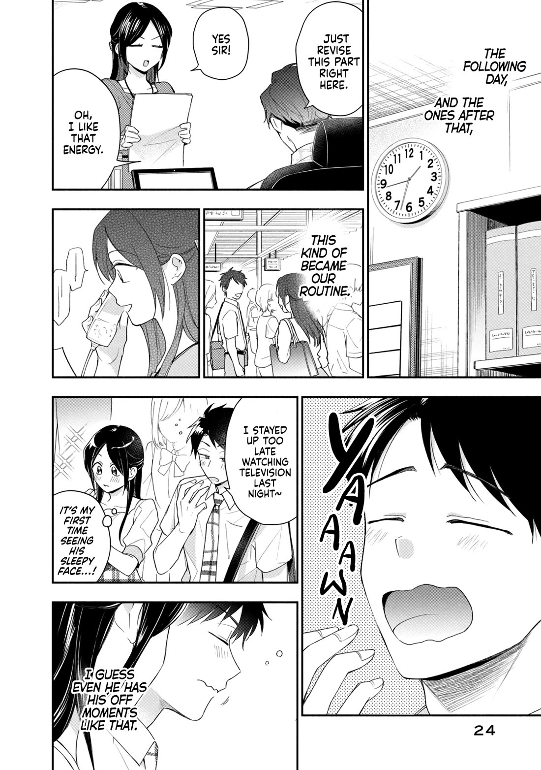 Kono Kaisha ni Suki na Hito ga Imasu Chapter 89 page 6 - Chapter 89: Just a Little Longer