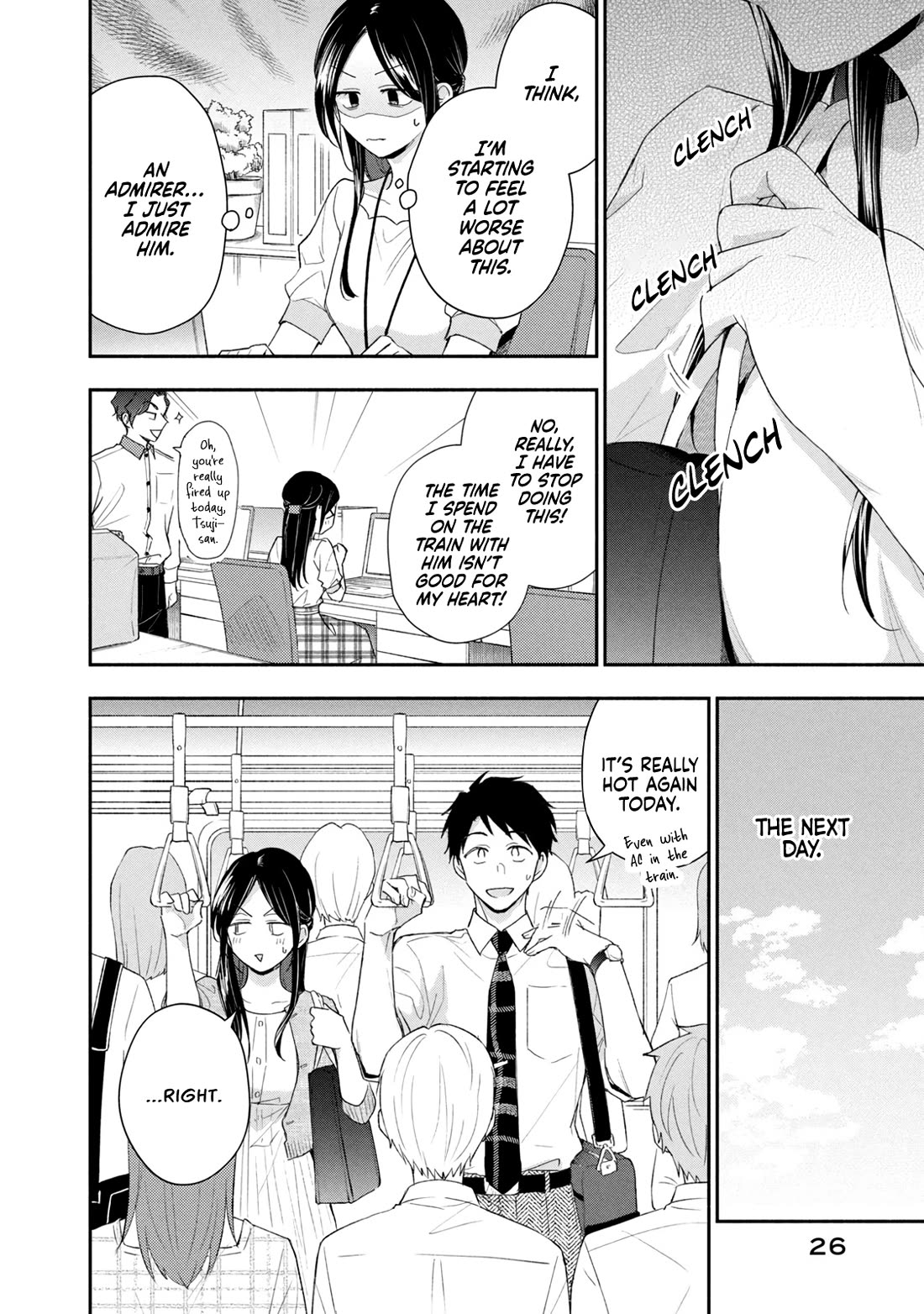 Kono Kaisha ni Suki na Hito ga Imasu Chapter 89 page 8 - Chapter 89: Just a Little Longer