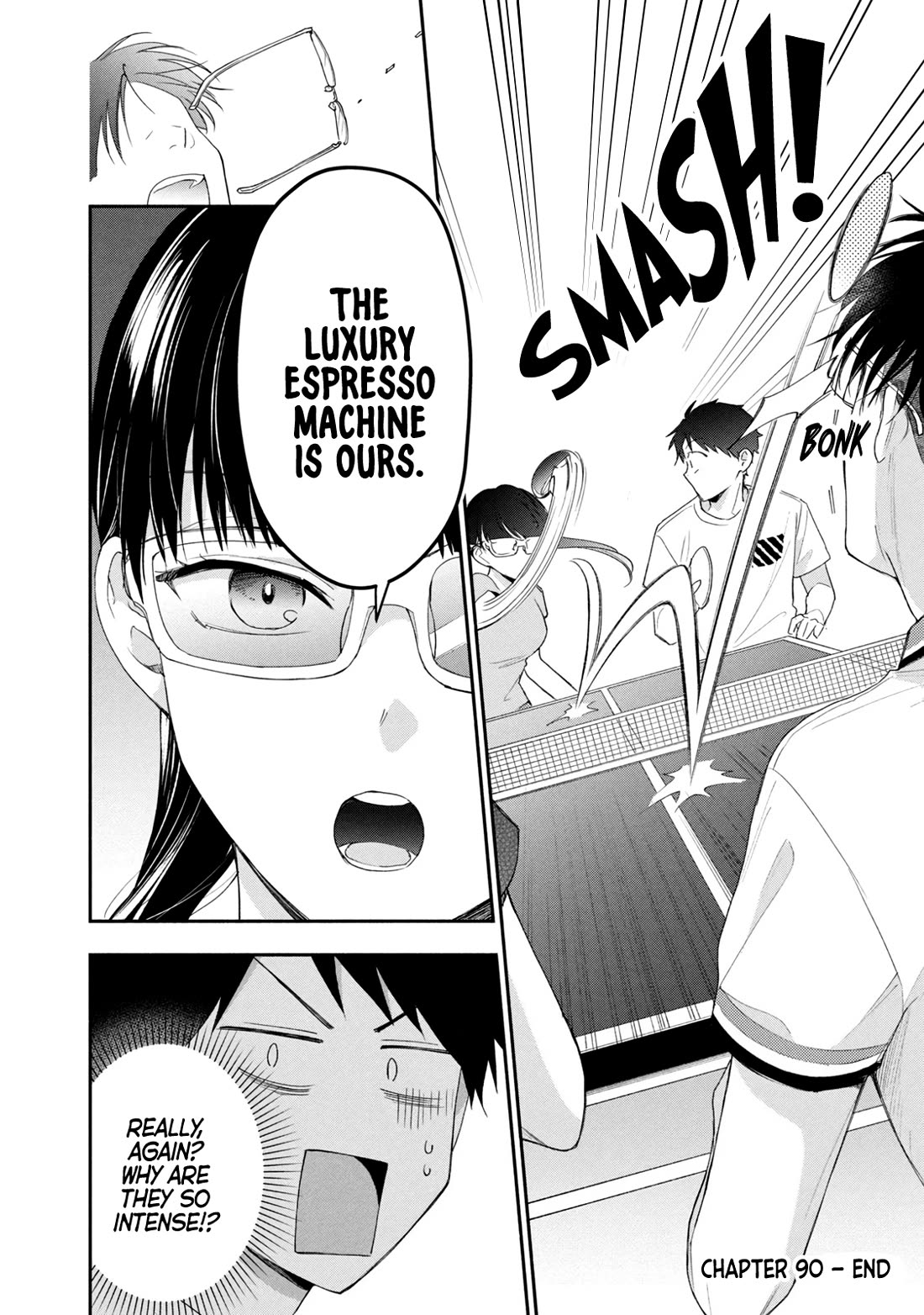 Kono Kaisha ni Suki na Hito ga Imasu Chapter 91 page 12 - Chapter 91: Table Tennis Tournament — Part 1