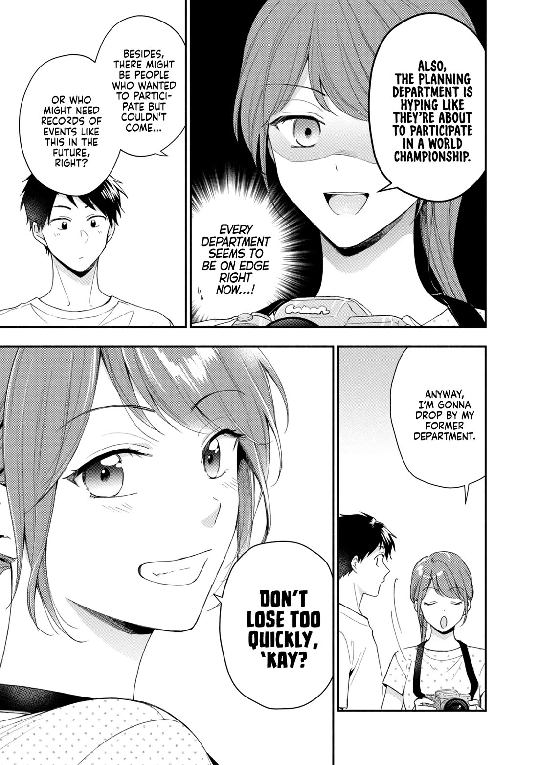 Kono Kaisha ni Suki na Hito ga Imasu Chapter 91 page 7 - Chapter 91: Table Tennis Tournament — Part 1