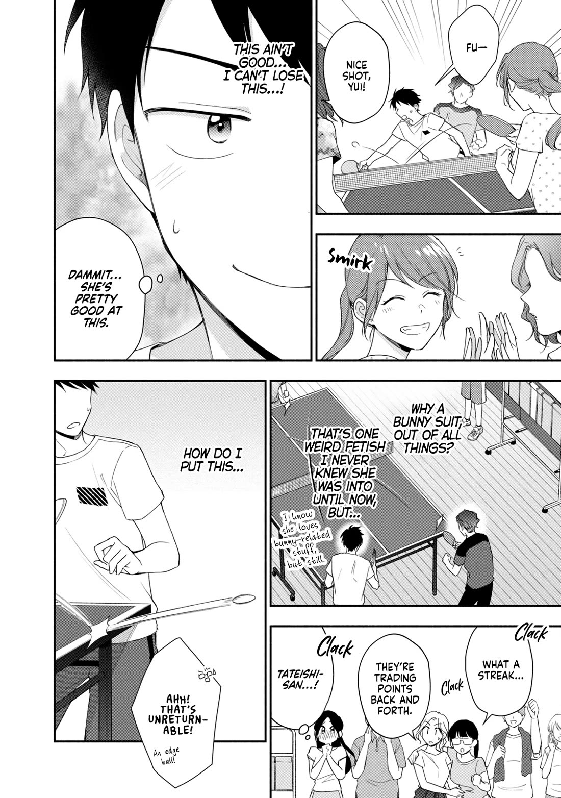 Kono Kaisha ni Suki na Hito ga Imasu Chapter 92 page 10 - Chapter 92: Table Tennis Tournament — Part 2