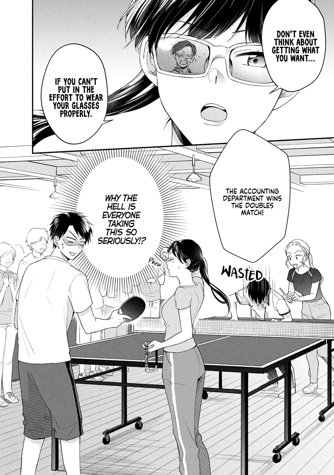Kono Kaisha ni Suki na Hito ga Imasu Chapter 92 page 2 - Chapter 92: Table Tennis Tournament — Part 2