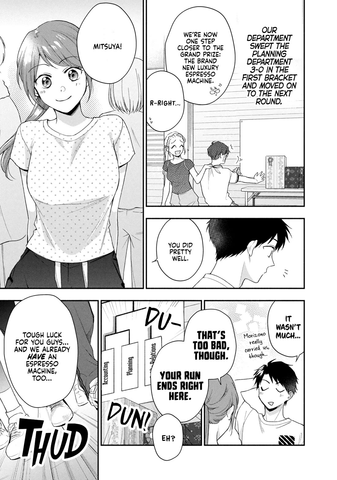 Kono Kaisha ni Suki na Hito ga Imasu Chapter 92 page 3 - Chapter 92: Table Tennis Tournament — Part 2
