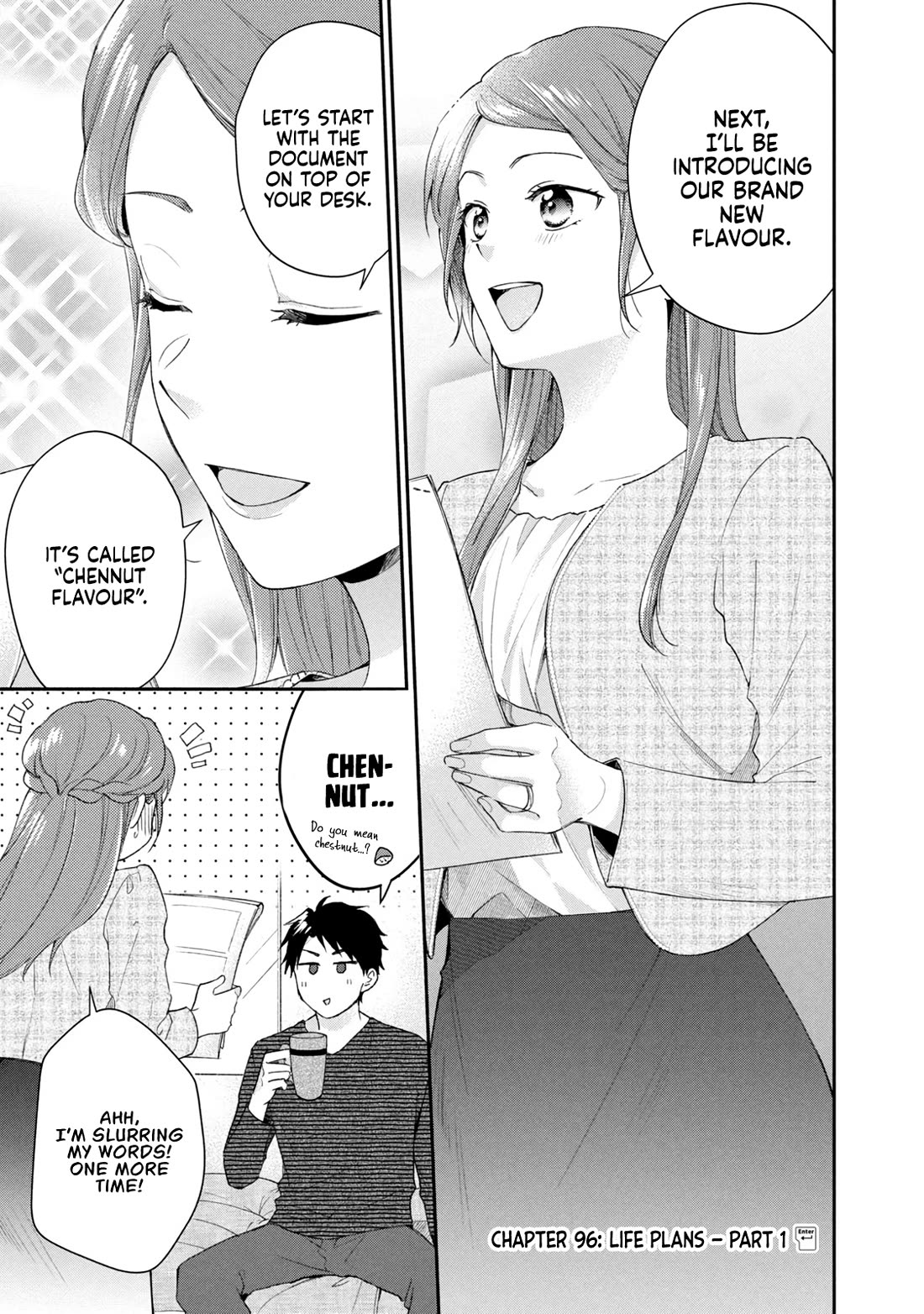 Kono Kaisha ni Suki na Hito ga Imasu Chapter 96 page 1 - Chapter 96: Life Plans — Part 1
