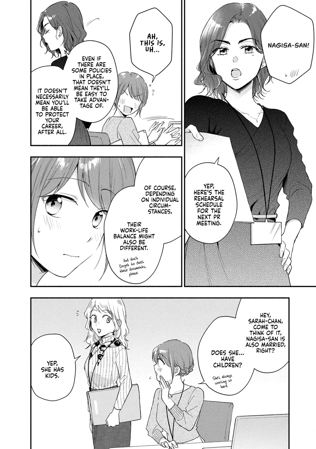 Kono Kaisha ni Suki na Hito ga Imasu Chapter 96 page 10 - Chapter 96: Life Plans — Part 1