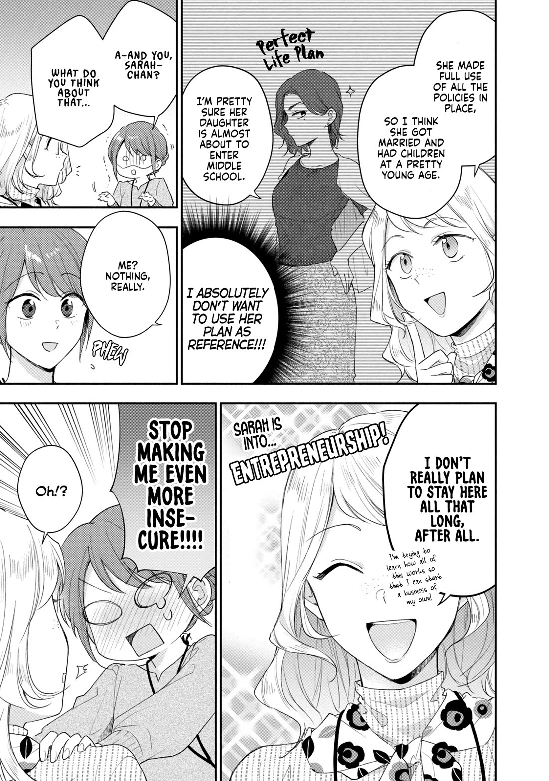 Kono Kaisha ni Suki na Hito ga Imasu Chapter 96 page 11 - Chapter 96: Life Plans — Part 1