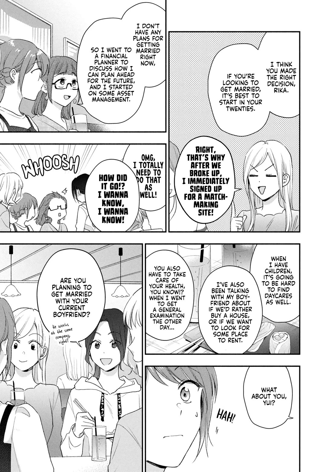 Kono Kaisha ni Suki na Hito ga Imasu Chapter 96 page 7 - Chapter 96: Life Plans — Part 1