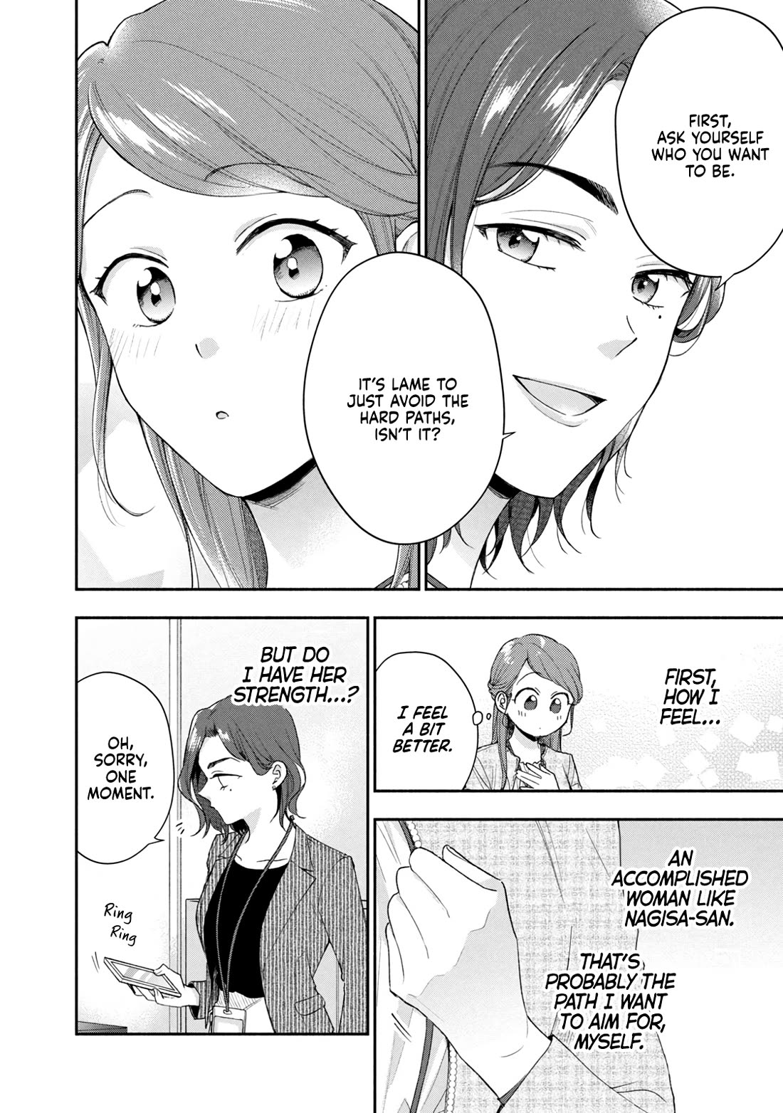 Kono Kaisha ni Suki na Hito ga Imasu Chapter 97 page 10 - Chapter 97: Life Plans — Part 2