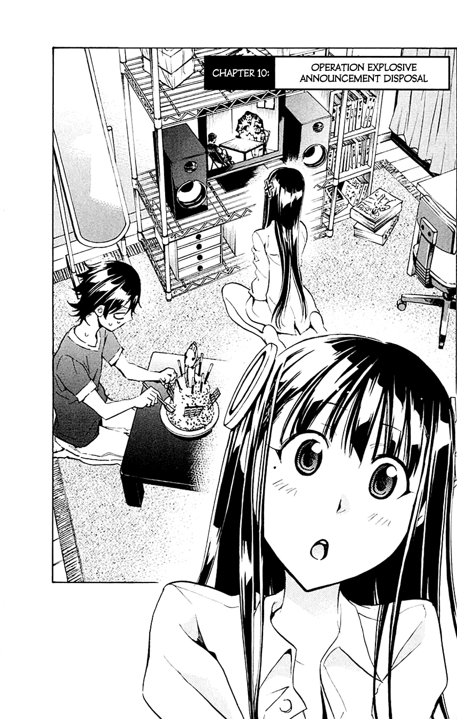 Kono Kanojo wa Fiction desu Chapter 10 page 1 - Chapter 10: Operation Explosive Announcement Disposal