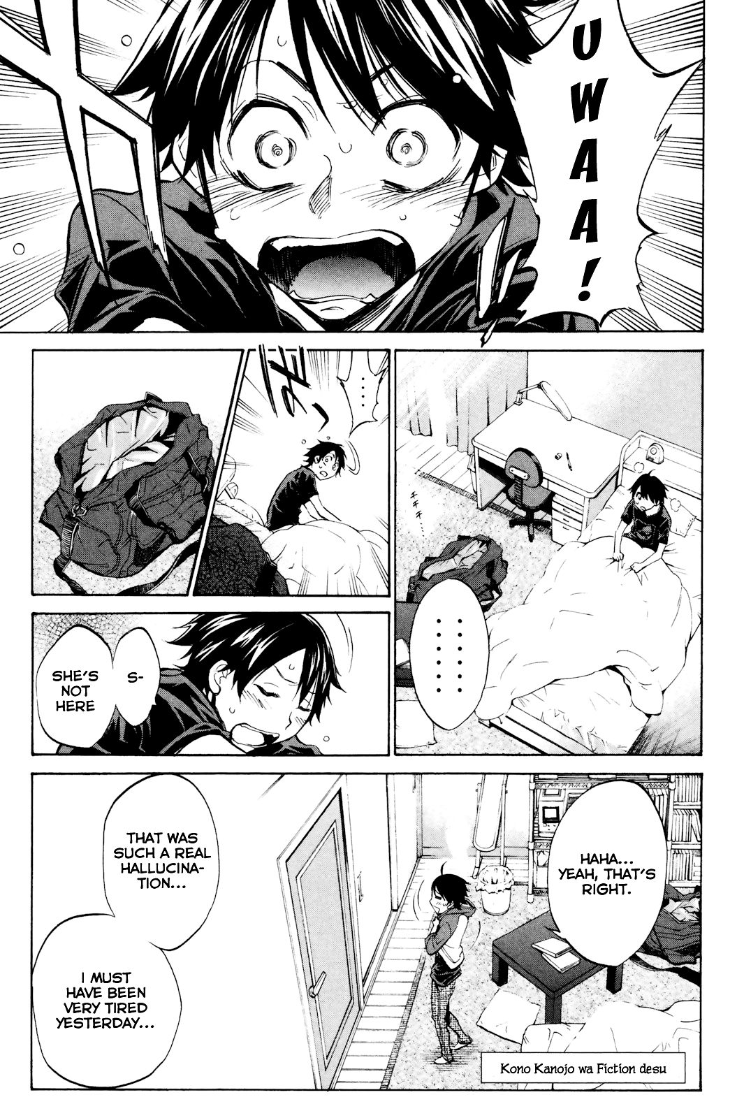 Kono Kanojo wa Fiction desu Chapter 2 page 1 - Chapter 2: Who is this Girl?